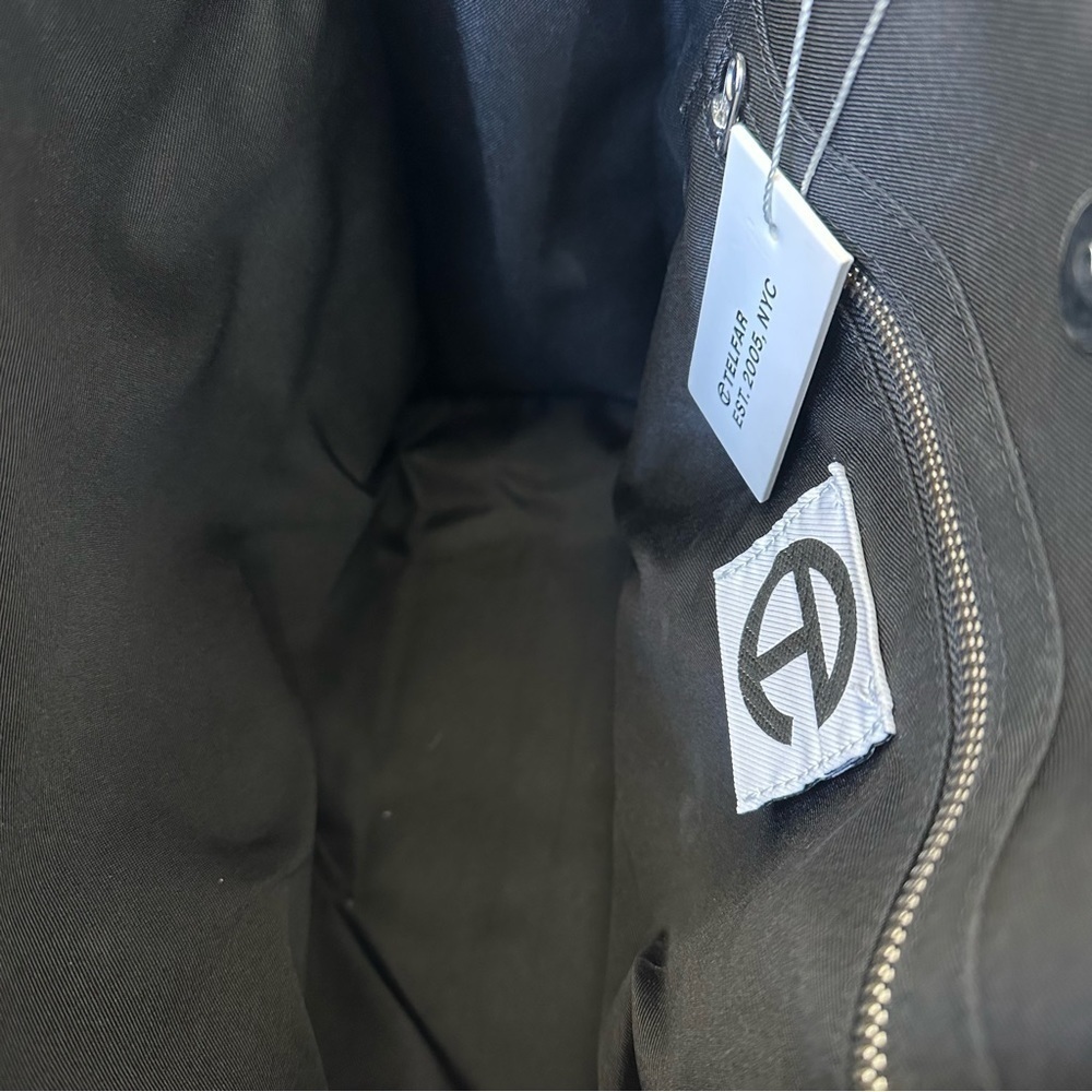 Telfar Medium Tote Shopping Bag Black - Picture 9 of 11